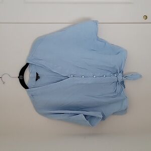 NWOT batwing sleeve crop top